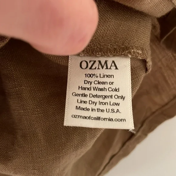 Ozma Emmy Top in Laundered Linen - Picture 4 of 7